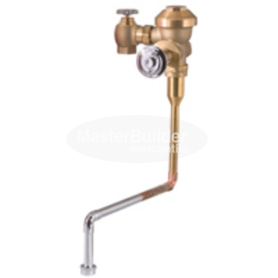 Zurn Z6197AV-EWS 0.5 GPF Concealed Flush Valve for 3/4" Urinals with Top Spud Connection