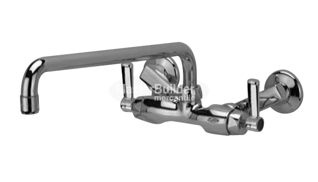 Zurn Z841I1 Service Sink Faucet w/ 14" Tubular Spout and Lever Handles