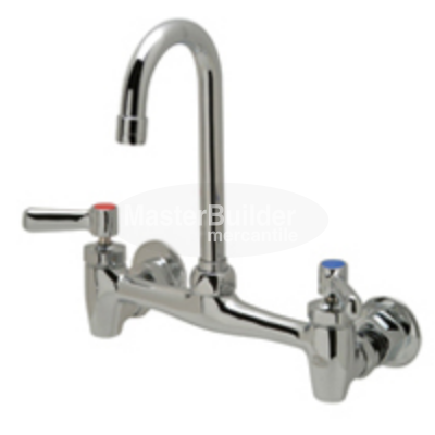 Zurn Z843A1-XL Sink Faucet with 3-1/2" Gooseneck and Lever Handles Lead-Free