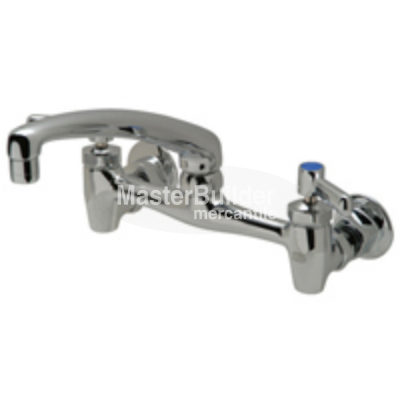 Zurn Z843G1-XL Sink Faucet with 8" Cast Spout and Lever Handles Lead-Free
