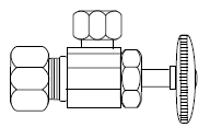 Zurn ZH8825-XL-PC/Z8952-58-PC 1/2" NOM x 1/2" OD Solid Brass Wheel Handle Angle Stops Compression-to-Compression w/ Escutcheons (Set of 2)