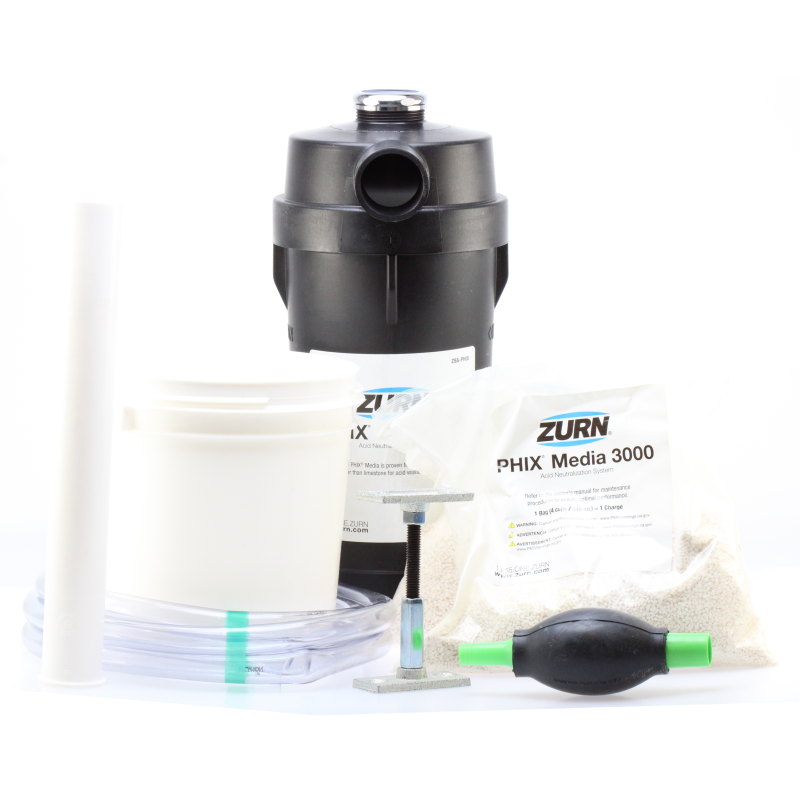 Zurn Z9A-PHIX Under Sink Acid Neutralization System, Point-of-Use