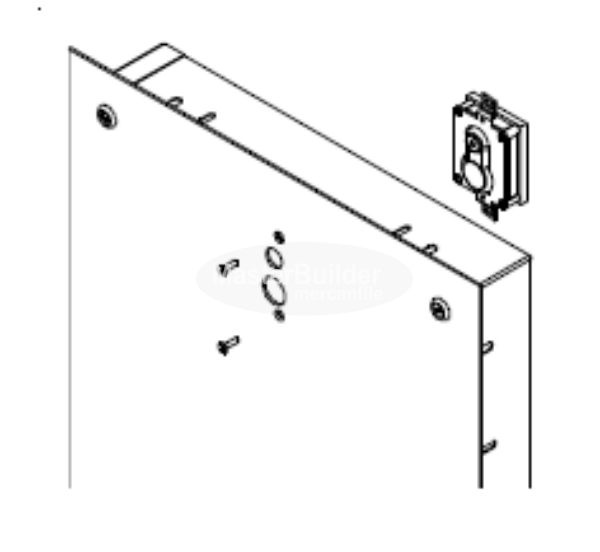 Zurn ZEMS6199-BX12-C 12" x 12" Access Panel and Frame for Concealed Sensor Water Closest Flush Valves