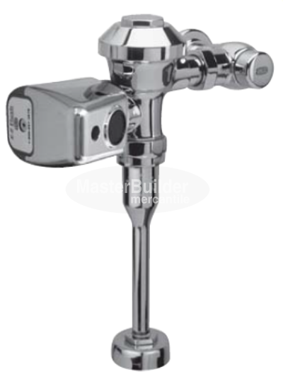 Zurn ZER6003AV-EWS-CPM 0.5 GPF Sensor Operated Exposed Battery Powered Flush Valve For 3/4" Urinals