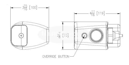 Zurn ZERK-CPM E-Z Flush® Automatic Sensor Retrofit Kit for Closet and Urinal Flush Valves