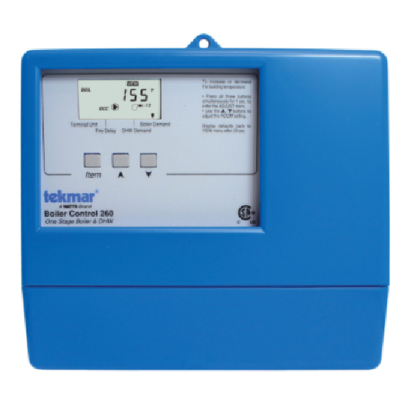 Tekmar 260 Control - Boiler & Domestic Hot Water - One Stage