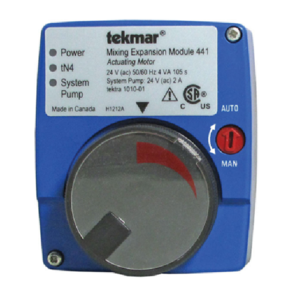 Tekmar 441 TEKNET - Mixing Expansion Module - Actuating Motor [DISCONT